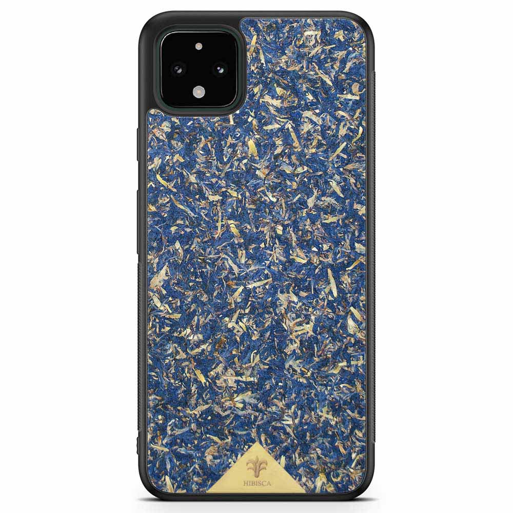 Coque écoresponsable en Fleurs de Bleuet - Modèle Premium