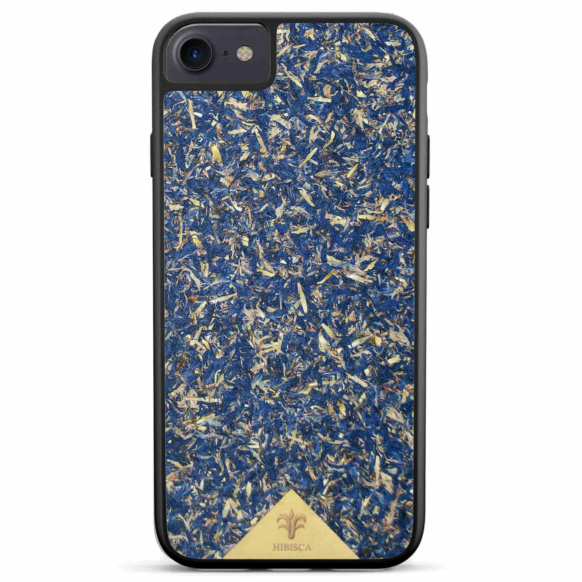 Coque écoresponsable en Fleurs de Bleuet - Modèle Premium