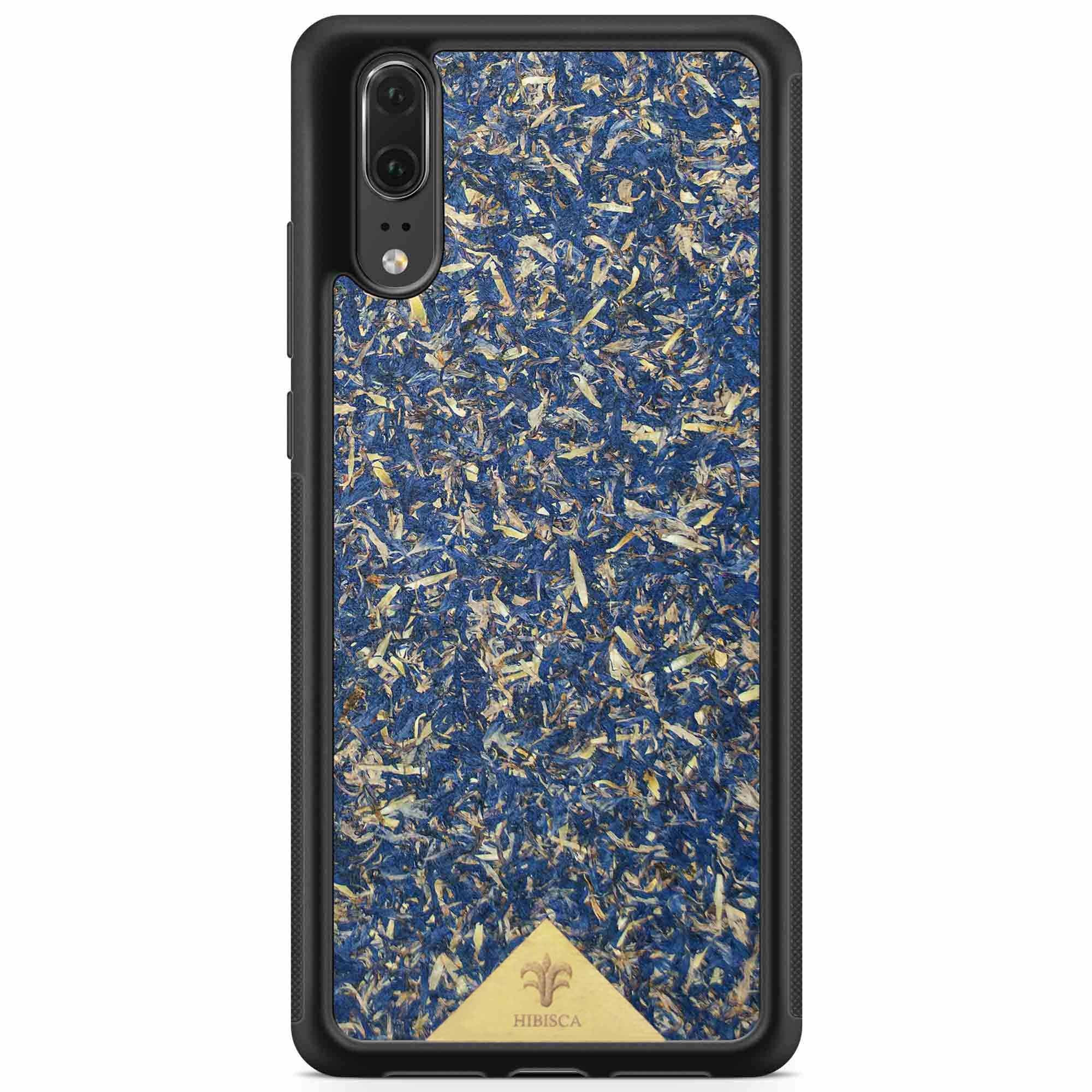 Coque écoresponsable en Fleurs de Bleuet - Modèle Premium