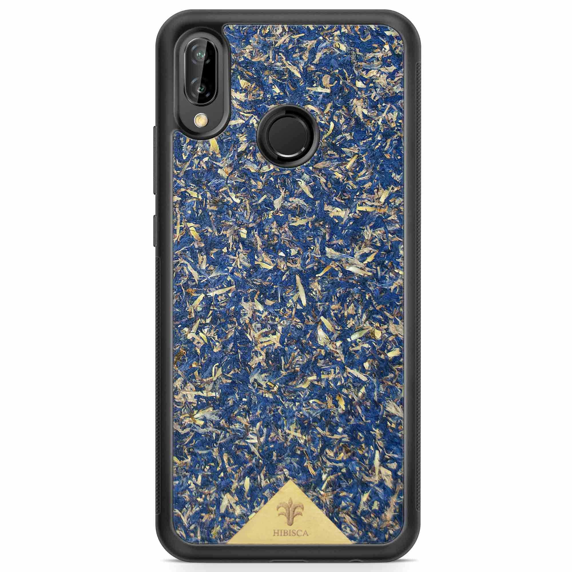 Coque écoresponsable en Fleurs de Bleuet - Modèle Premium