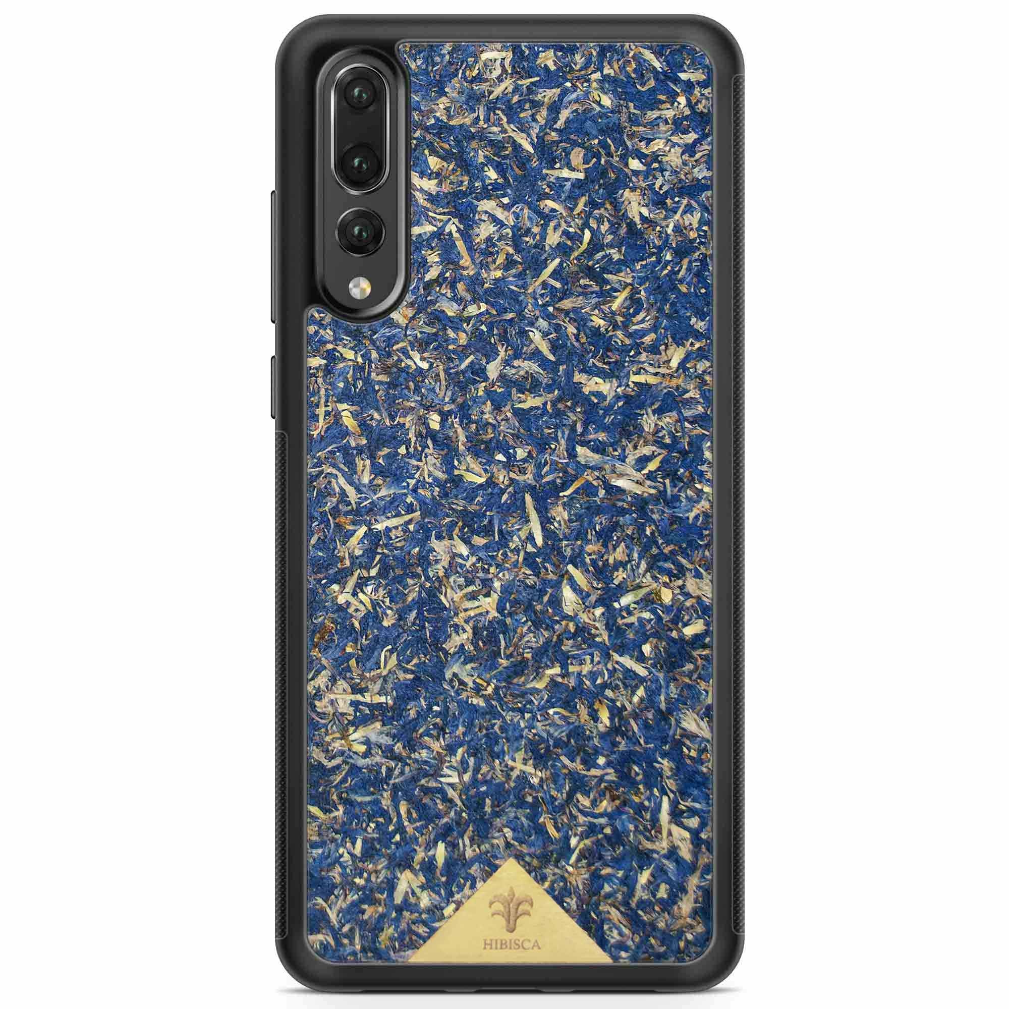 Coque écoresponsable en Fleurs de Bleuet - Modèle Premium