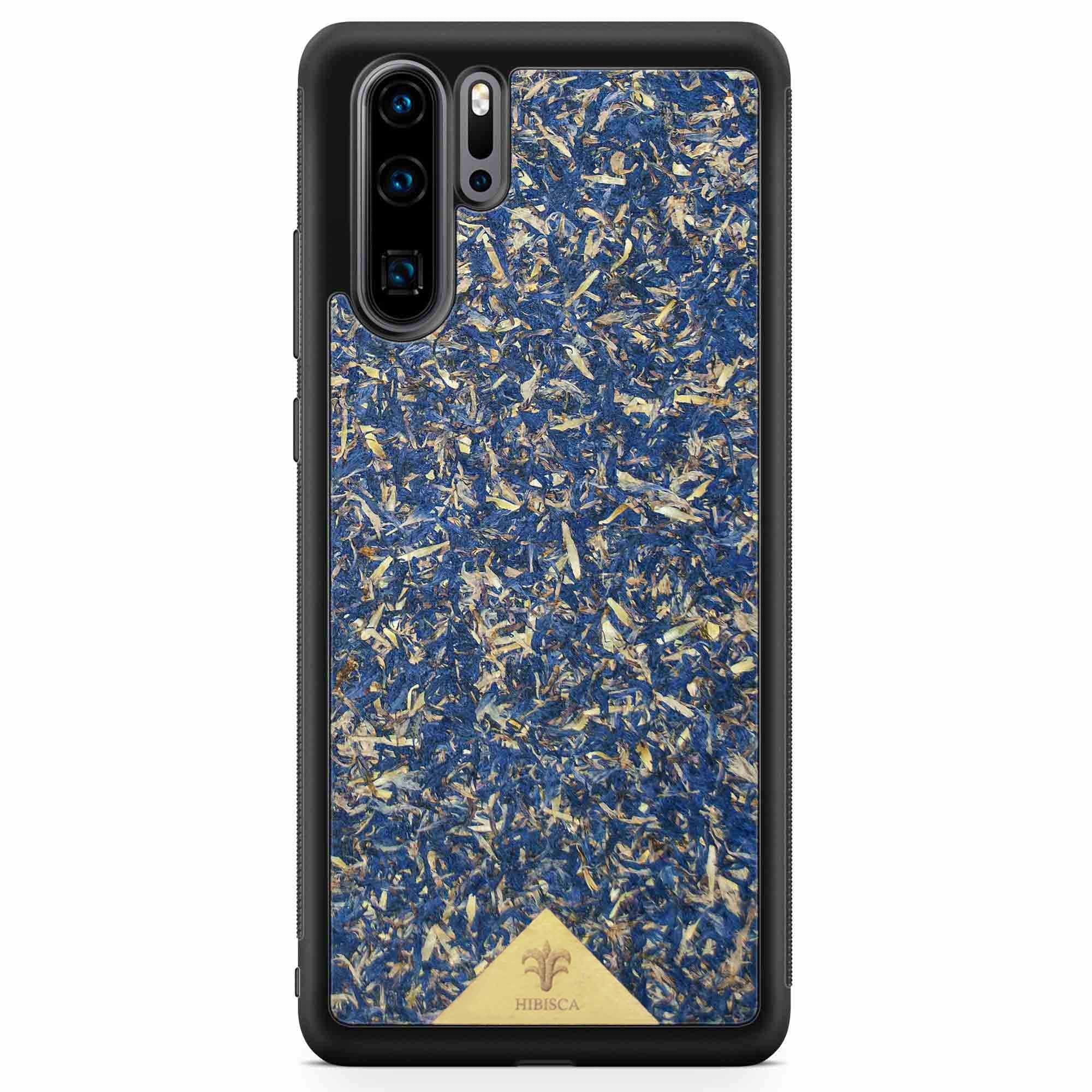 Coque écoresponsable en Fleurs de Bleuet - Modèle Premium