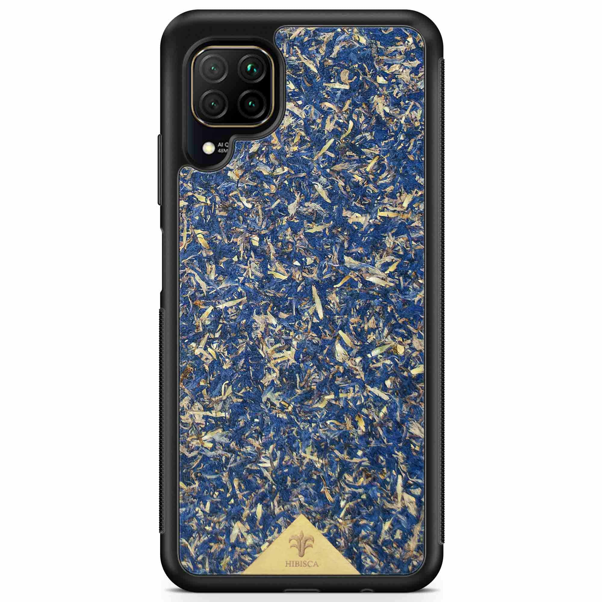 Coque écoresponsable en Fleurs de Bleuet - Modèle Premium
