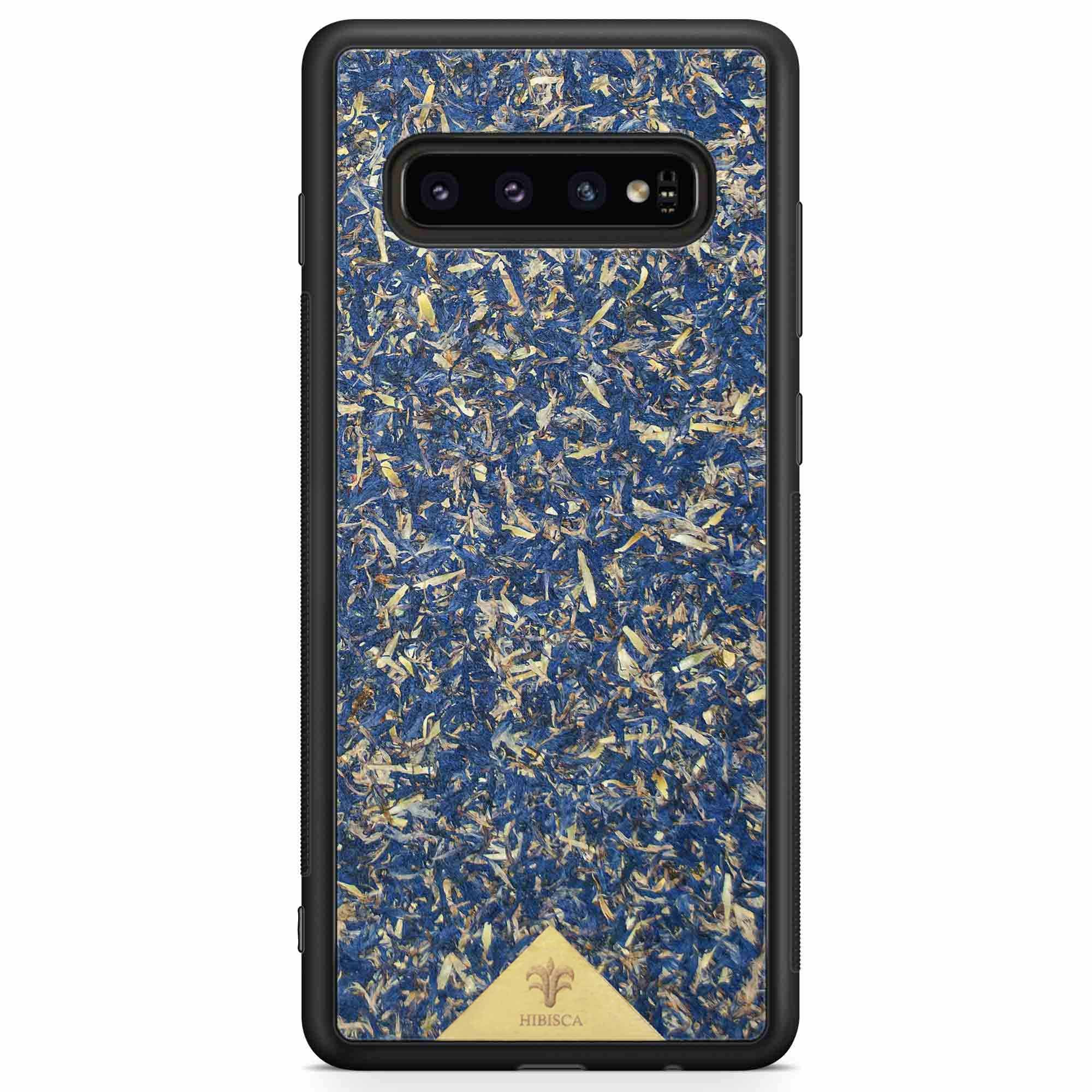 Coque écoresponsable en Fleurs de Bleuet - Modèle Premium