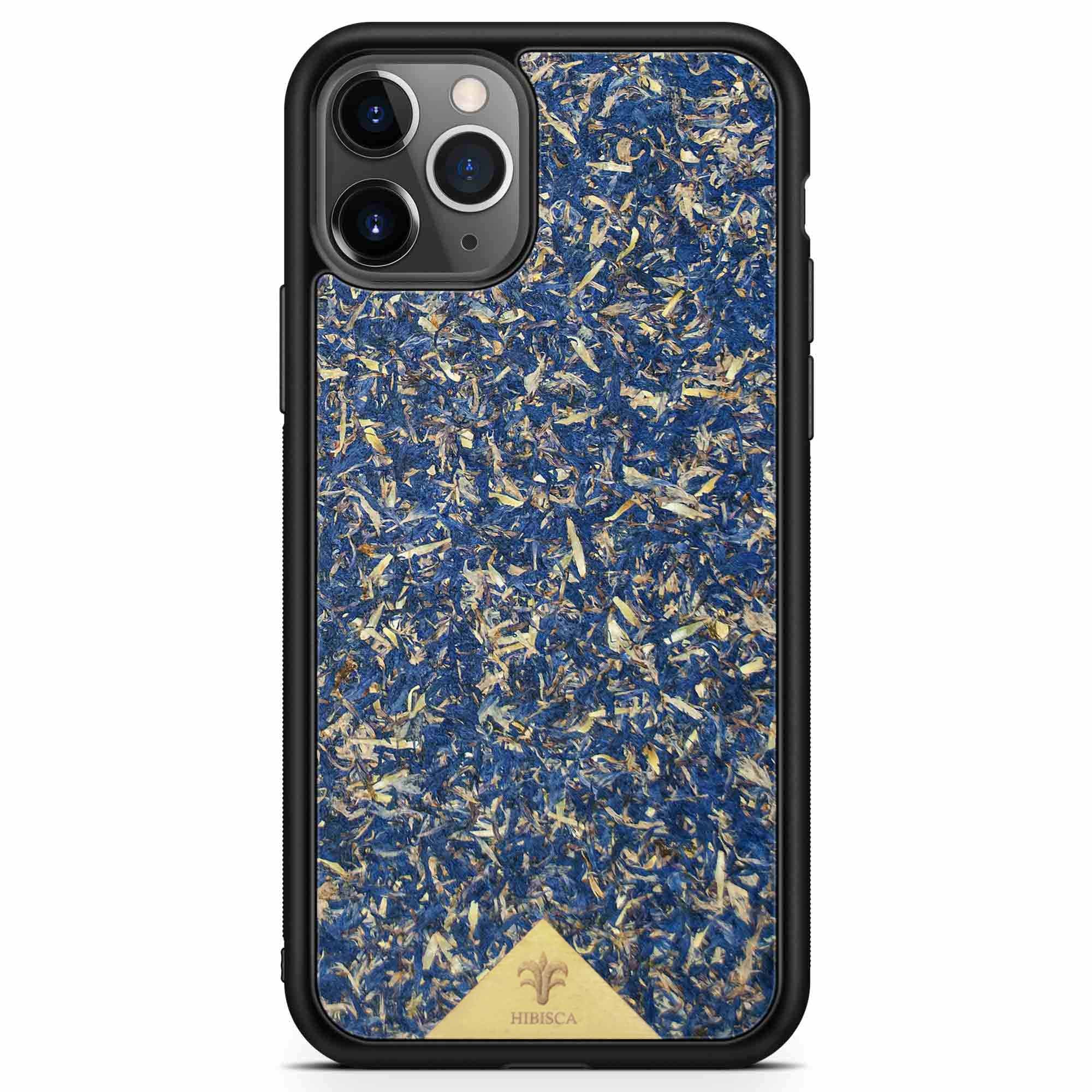 Coque écoresponsable en Fleurs de Bleuet - Modèle Premium