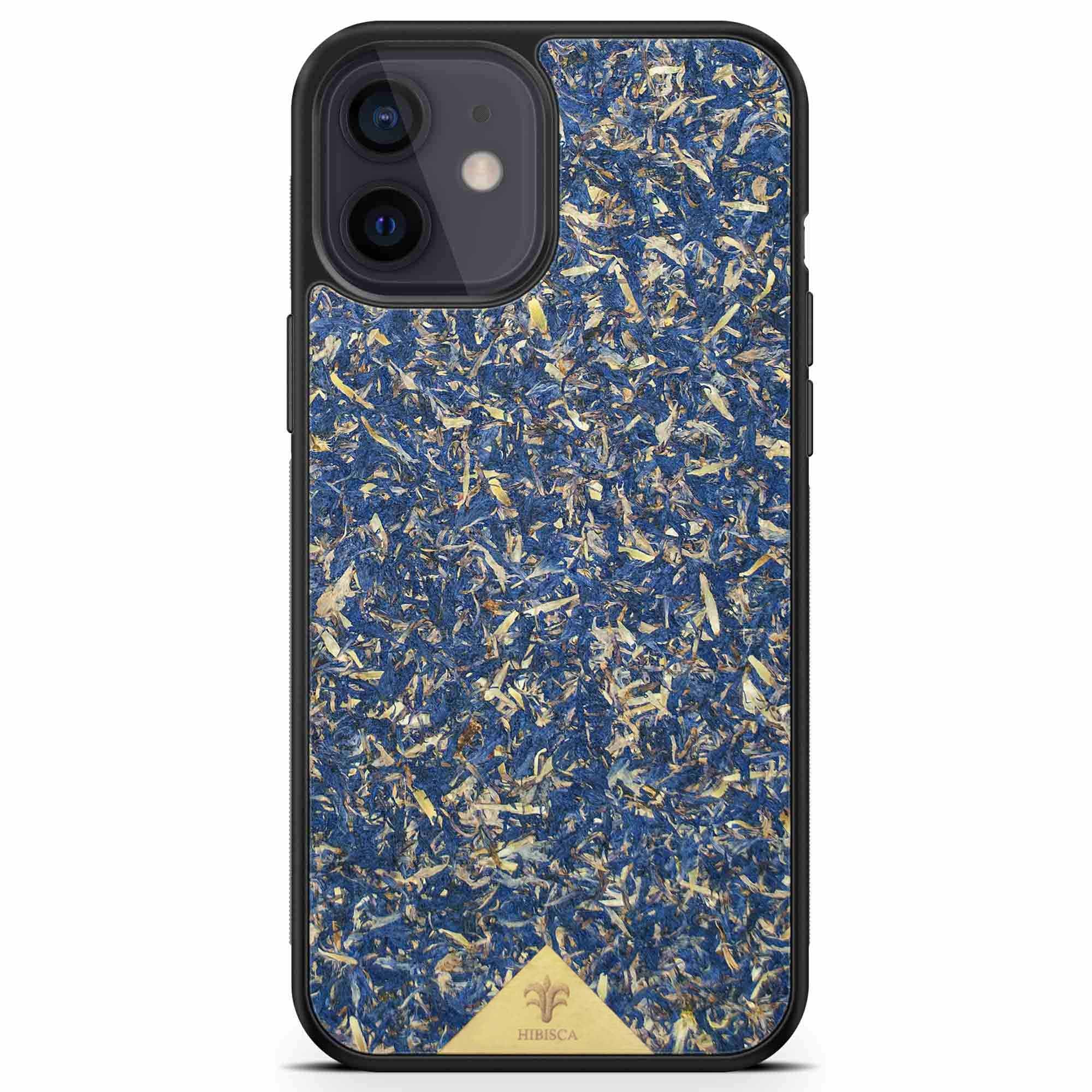 Coque écoresponsable en Fleurs de Bleuet - Modèle Premium