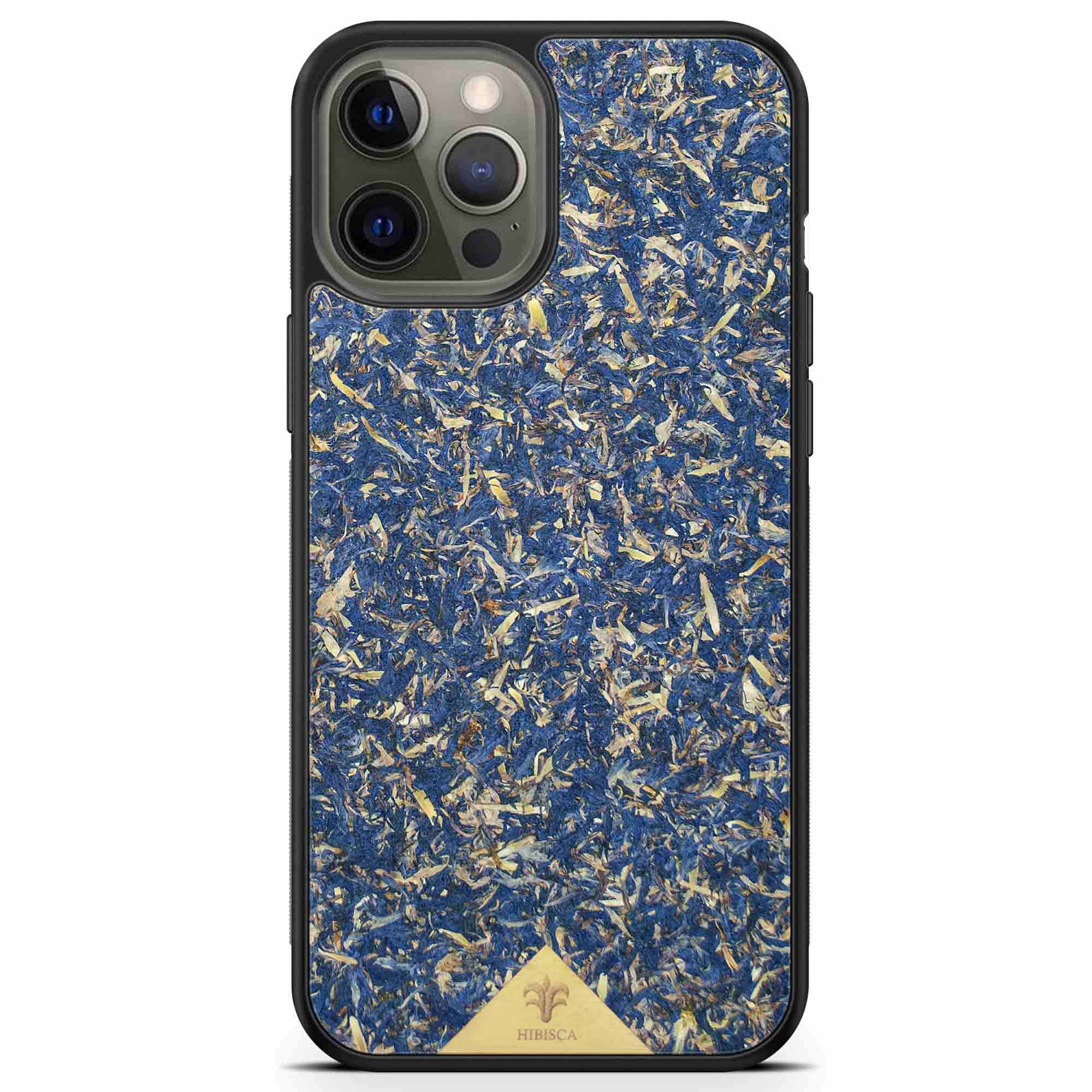 Coque écoresponsable en Fleurs de Bleuet - Modèle Premium