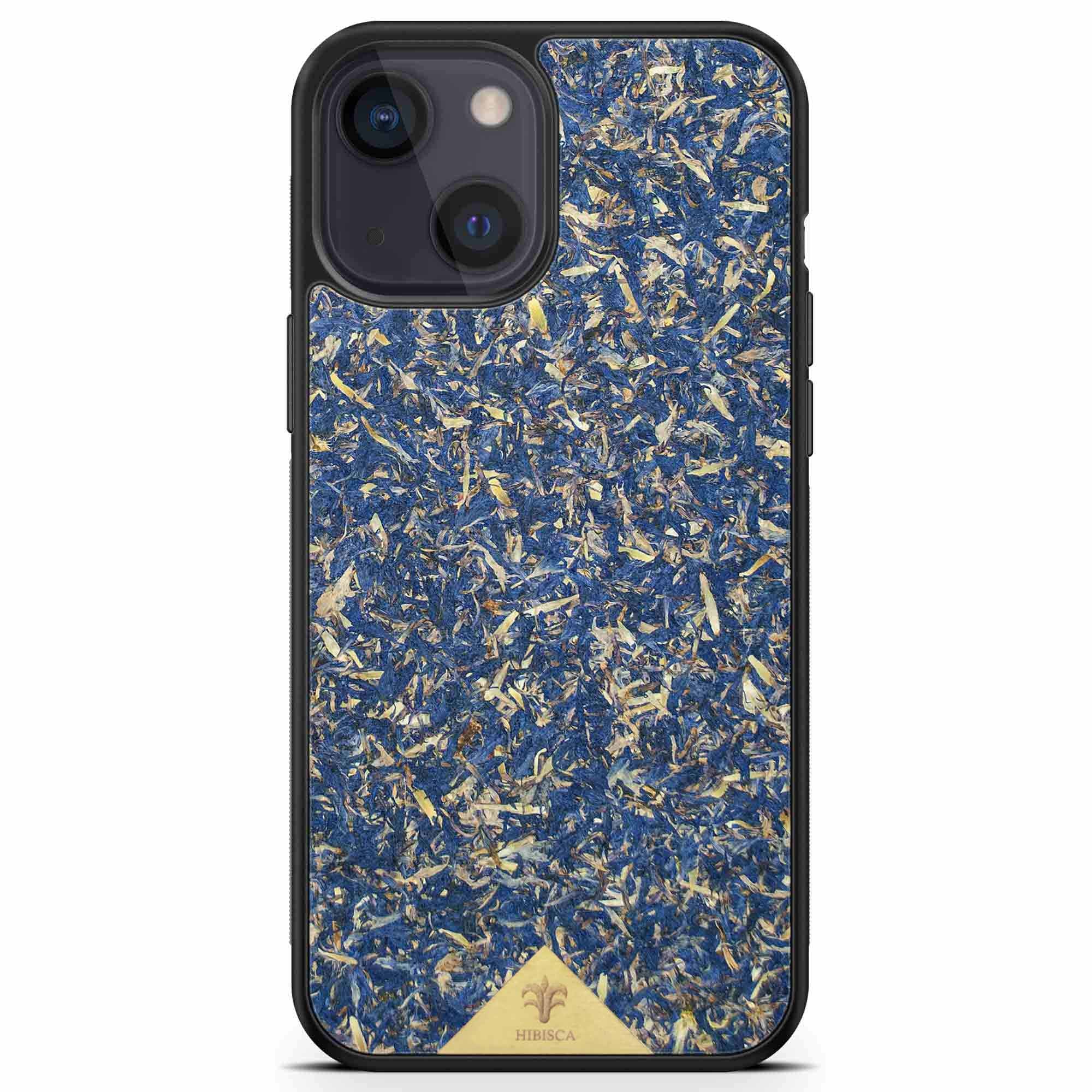 Coque écoresponsable en Fleurs de Bleuet - Modèle Premium